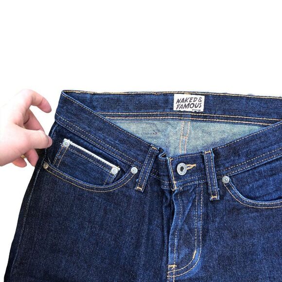 Naked & Famous Selvedge Jeans Size 29 Left Hand Twill Selvedge - Picture 6 of 6